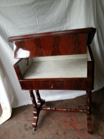 restauration meuble ancien meuble XVIII ème siècle en palissandre